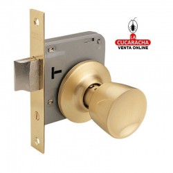 Cerradura TESA Pomo 3520-50 mm. Lat. Pulido