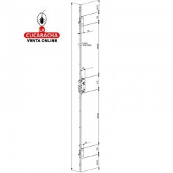 Cerradura TESA TAB3566 LE 3 Puntos 2