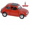 Miniatura Fiat 500, Modelo 1965, Color blacon, Escala 1:32