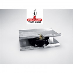 Ruleta Aluminio Ventana Corredera Con Rodamiento F-221 S-640 2