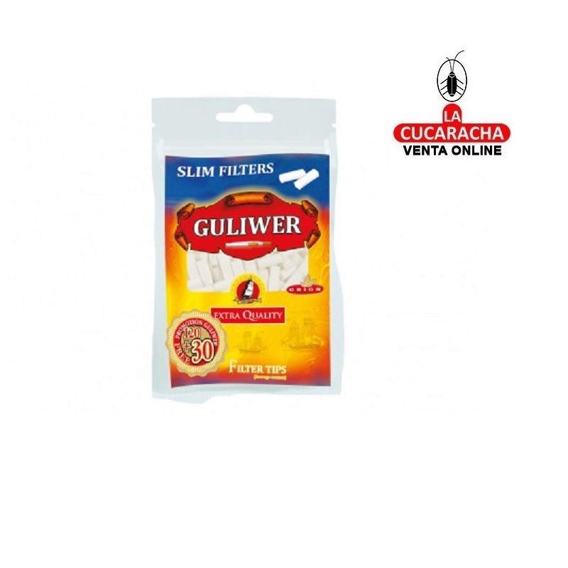 Filtros Guliwer 6mm. Bolsa de 150