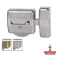 Cerrojo SAG Modelo CSI. Cromado y Latonado