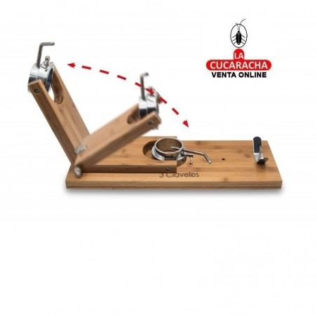 Jamonero Plegable 3 CLAVELES Sistema Giratorio.