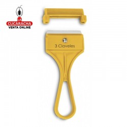 Rascavidrios 3 CLAVELES 40 mm.