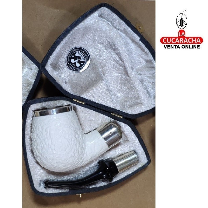 Pipa Altinay Silver Spigot&Cap Meerschaum.