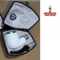 Pipa Altinay Silver Spigot&Cap Meerschaum.