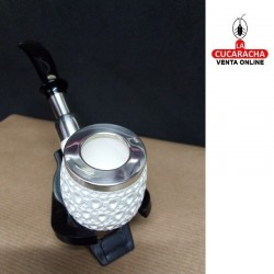 Pipa Altinay Silver Spigot&Cap Meerschaum.