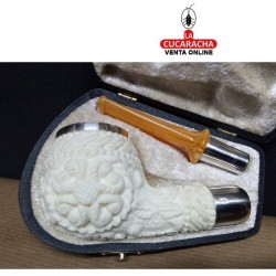 Pipa Altinay Silver Spigot&Cap Meerschaum.