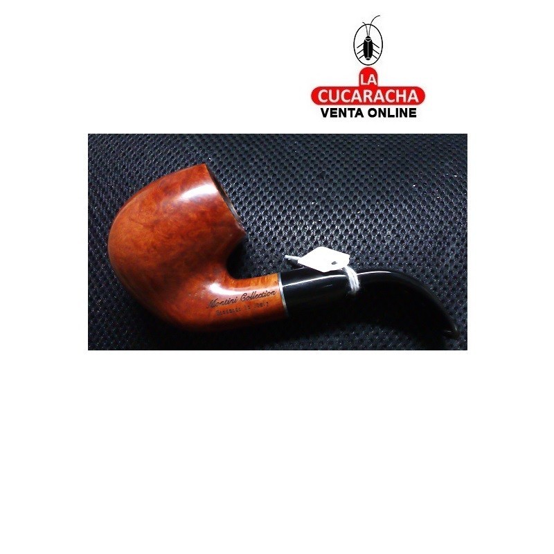 Pipa Mastro De Paja Colección Montini Natural Manzana Doblada.