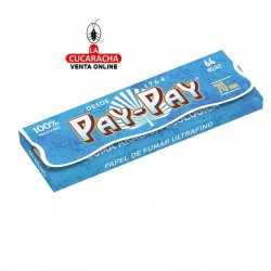 PAPEL FUMAR 70mm.  64HOJAS ULTRAFINO PAY PAY