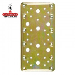 Placa Recta 200x100mm Modelo 503 Bicromatada AMIG.