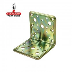 Placa Angulo Acero 90x90mm Modelo 302 AMIG.