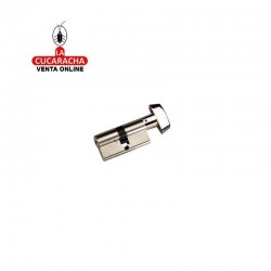 Cilindro 60mm. Leva Corta  30x30 Niquel Con Pomo YALE.