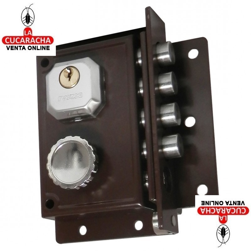 Cerradura C9111 C/Pera DORCAS. Derecha