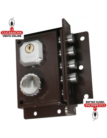 Cerradura C9111 Seguridad C/Redondo DORCAS. Derecha