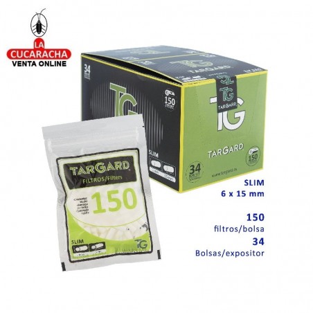 Bolsa de 150 Filtros 6mm. TarGard.