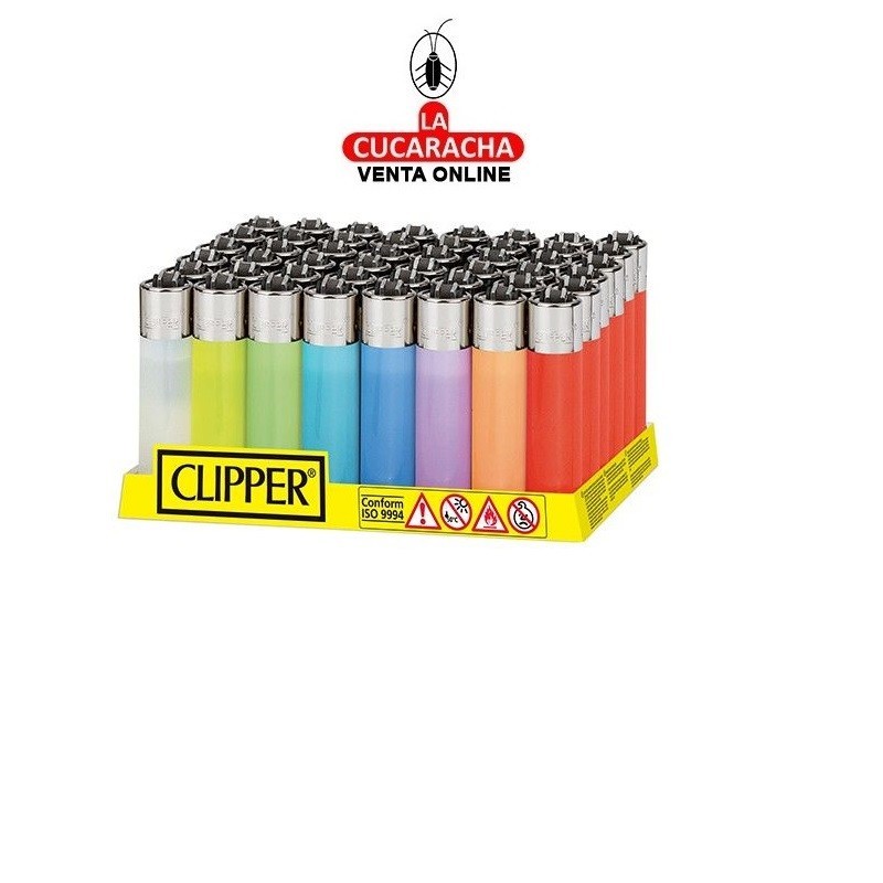 Encendedor Clipper Transparente.