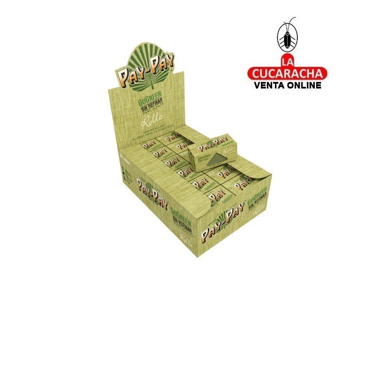 PAPEL FUMAR PAY PAY GOGREEN rollo 5 metros
