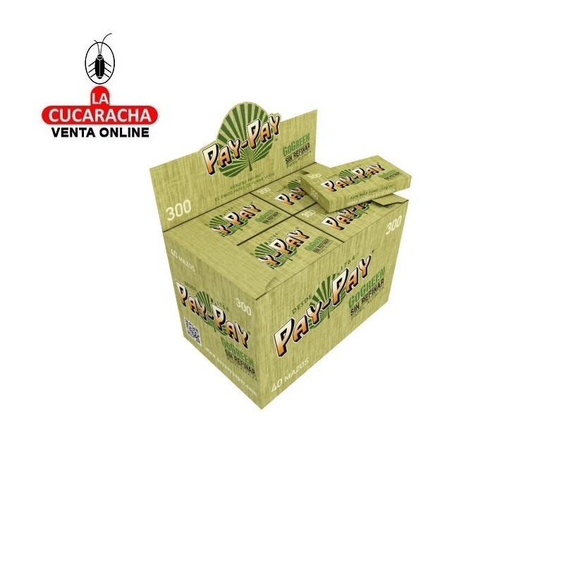 Papel fumar Pay Pay Go Green Mazo 300 hojas