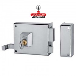Cerradura de Sobreponer CVL Esmaltada 125AR-10