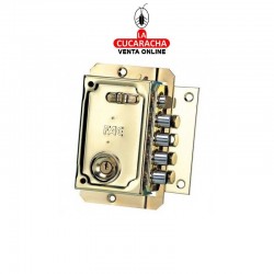 Cerradura FAC Seguridad S-90 P Dorada