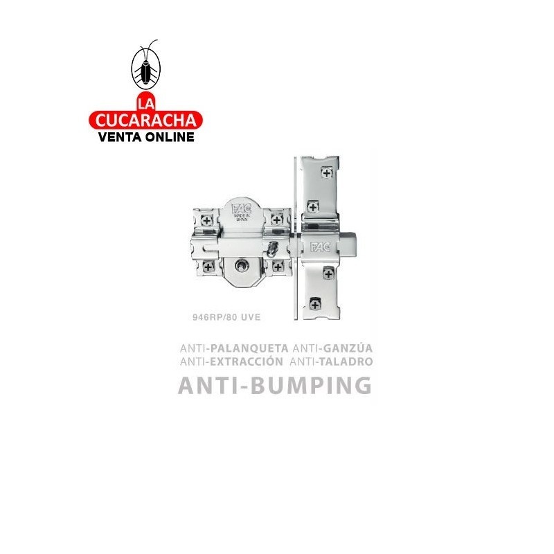 Cerrojo FAC 946-RP-80 UVE-Niquel