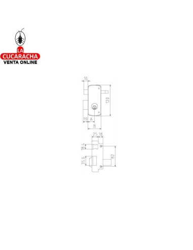 Cerradura MCM 2556 APR