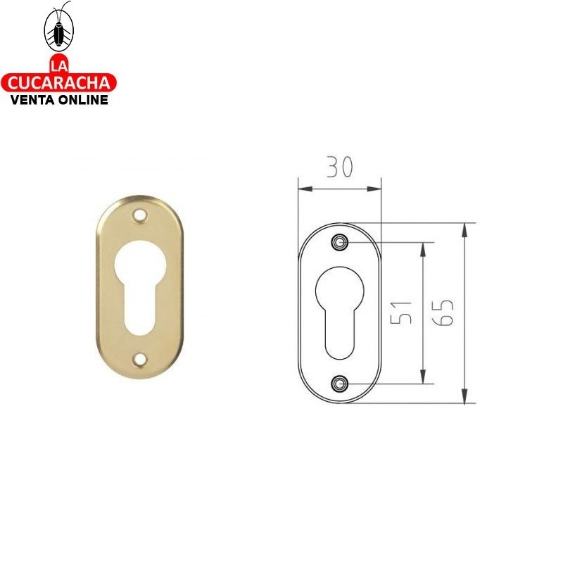 Cerradura MCM 2556-CP
