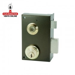 Cerradura Nº56-B Bombillo Redondo 60mm. Izquierda ILARGI.