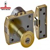 LINCE Cerrojo 7930-RSA-Alarma Latonado.