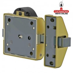 LINCE Cerrojo 7940-RSA Pasador Alarma Latonado. 2