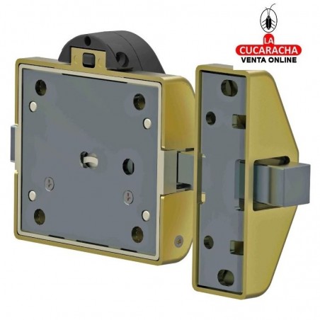 LINCE Cerrojo 7940-RSA Pasador Alarma Latonado.