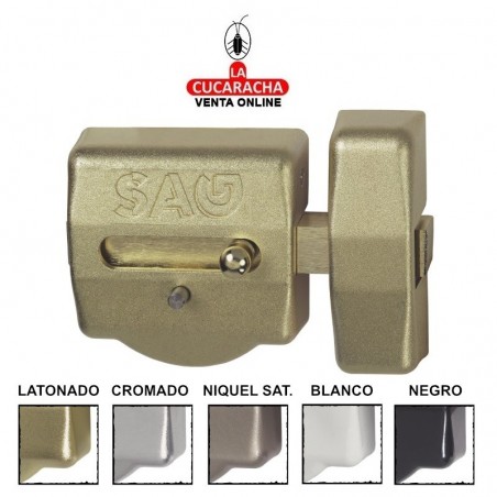 SAG Cerrojo Modelo CSI-AACP0142- Latón 5 Llaves.