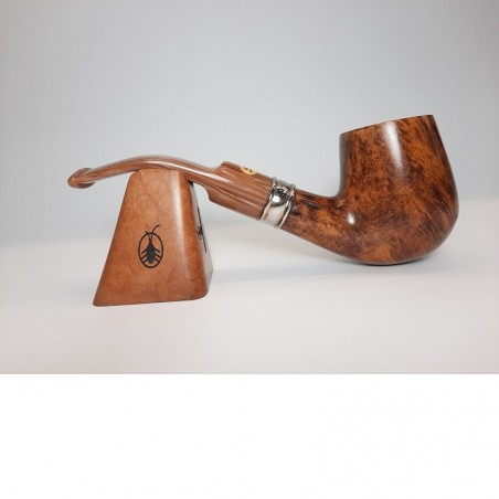 Pipa Fumar Artesana La Cucaracha Billiard Lisa.