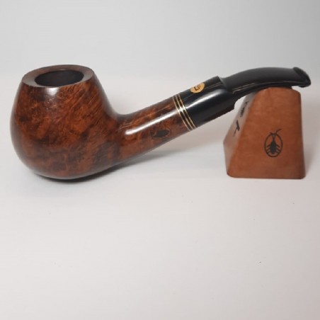 Pipa Fumar Artesana La Cucaracha Bent Apple Lisa.