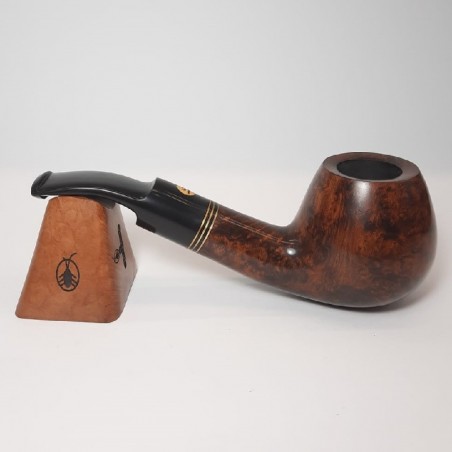 Pipa Fumar Artesana La Cucaracha Bent Apple Lisa.