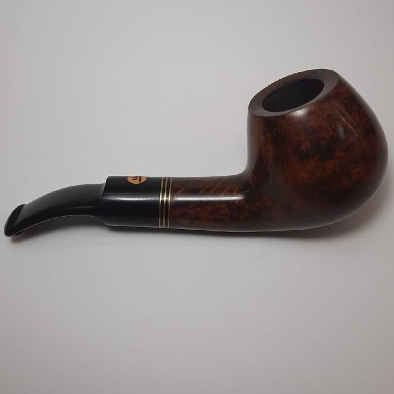 Pipa Fumar Artesana La Cucaracha Bent Apple Lisa.