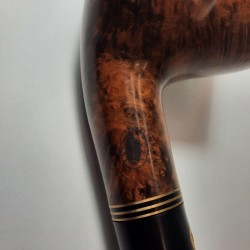 Pipa Fumar Artesana La Cucaracha Bent Apple Lisa.