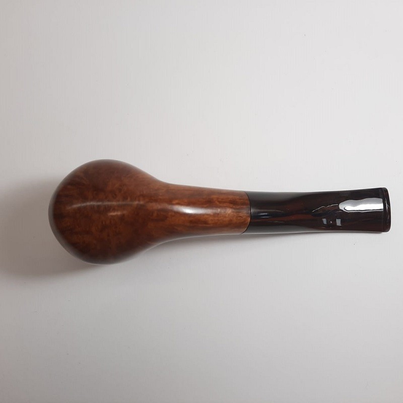 Pipa Fumar Artesana La Cucaracha Bent Billiard Lisa.