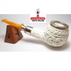 Pipa Altinay Silver Spigot&Cap Meerschaum.