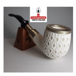 Pipa Altinay Silver Spigot&Cap Meerschaum.