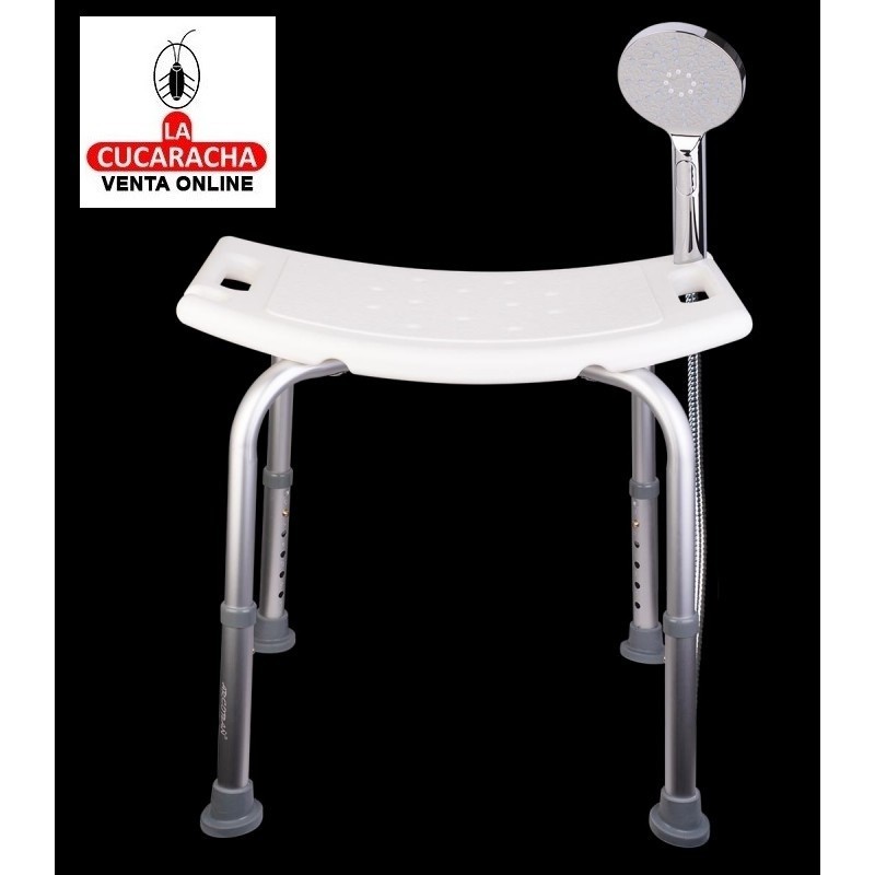 ARCOBAÑ-Banqueta Baño Regulable 6 Alturas.