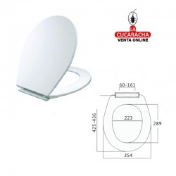 ARCOBAÑ-Tapa Water Plastico Modelo MEDEL.