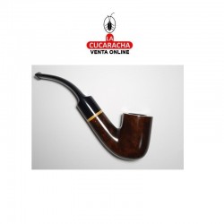 Pipa española Bruken NEW BOND Bent Billiard Lisa modelo 462.