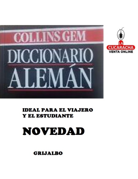 GRIJALBO-Diccionario Aleman COLLINS GEM bolsillo