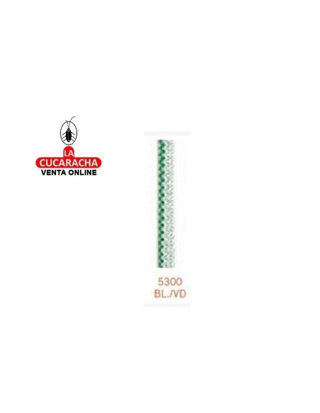 LA BALLESTA-HILO CUERDA AGUJA BLANCO-VERDE ROLLO 400 METROS.