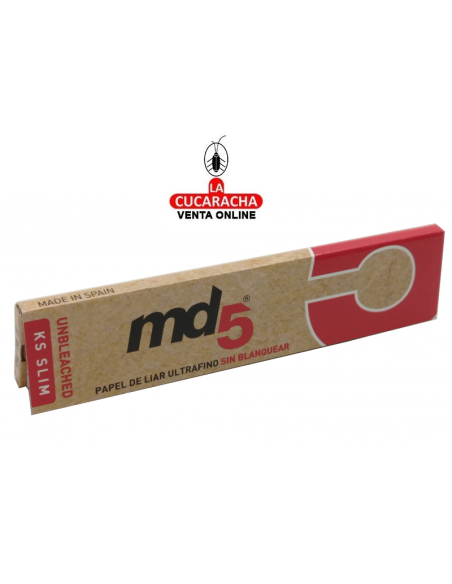 md5-Papel liar natural 32 hojas King Size Brown 110mm.
