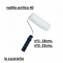 RODILLO ACRILICO 40 BASIC ***