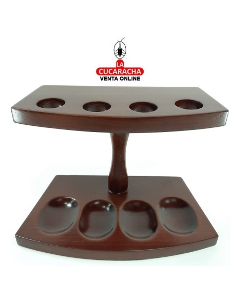 Pipero-REPOSAPIPAS madera 4 Pipas.