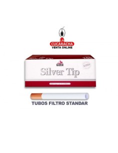 Tubos de Cigarros Gizeh (Silver Tip) 100 unidades - Pack 10 cajas, MADELVEN ®, Mayorista Vending